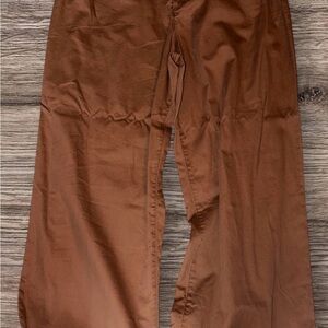Brown Casual Pants